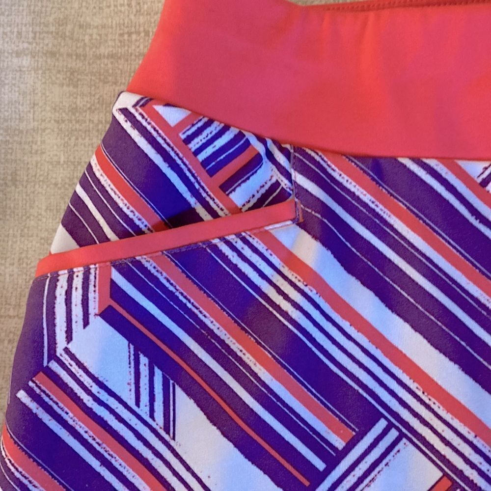 Adidas Girls Neon Pink & Purple Tennis Skort. Size XS. - Picture 3 of 7
